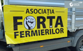 Tractoarele fermierilor au ajuns în fața Guvernului