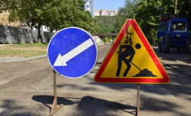 Traficul rutier pe un sector de drum în capitală întrerupt pînă în septembrie