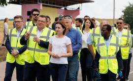 Maia Sandu a efectuat o vizită de lucru la Soroca