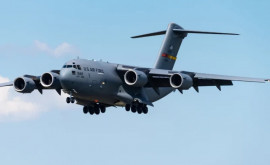 Самолет Североатлантического альянса C17 Globemaster приземлился в Молдове