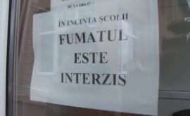 Verificări privind respectarea Legii antitutun în școli 