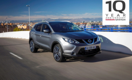  Nissan Qashqai 10 ani lider pe segmentul crossoverelor 