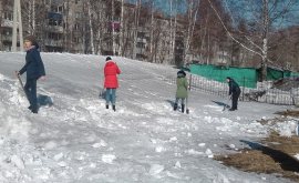 В Центральную Россию вернулась зима ВИДЕО