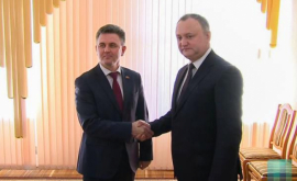 La Holercani au demarat negocierile între Igor Dodon și Vadim Krasnoselski