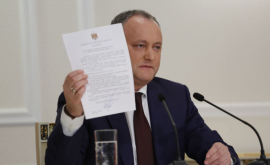 Decretul lui Dodon referitor la referendum publicat în Monitorul Oficial