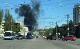 На Буюканах произошел взрыв и возгорание ВИДЕО