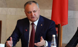 Dodon a dezvăluit ce salariu primește lunar