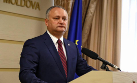 Dodon şia exprimat îngrijorarea faţă de procesul de reformare a justiţiei 