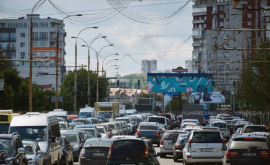 Trafic infernal în capitală