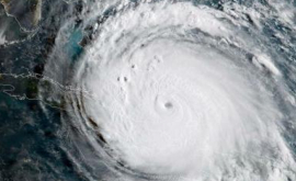 Imagine geocoloră a uraganului Irma prezentată de NASA