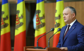 Dodon sa răzgîndit Legile revotate de Parlament vor fi promulgate