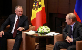 Dodon la rugat pe Putin să extindă lista exportatorilor moldoveni în FR