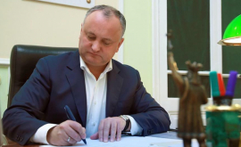 Dodon a promulgat rectificarea Legii bugetului de stat