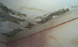 В начальной школе Оргеевского района потолок обваливался два раза за год 