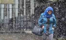 Meteorologii au emis cod portocaliu de lapoviţă