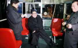 Kim Jongun la plimbare noaptea cu troleibuzul FOTOVIDEO