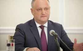 Dodon va întreprinde o vizită la Bruxelles Ce probleme vor fi discutate