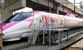 Un tren Hello Kitty de mare viteză va circula în Japonia