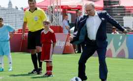 Dovada că Putin se pricepe bine şi la fotbal VIDEO