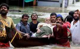 Сотни людей погибли во время наводнений в Индии