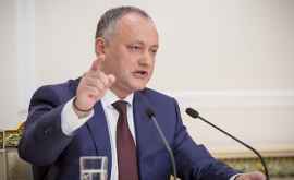 Igor Dodon despre protestele din PMAN Este o rușine pentru democrație