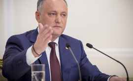 Igor Dodon va întreprinde o vizită în Italia