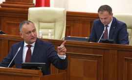 Ce spune Igor Dodon despre amenințările lui Candu privind suspendarea sa