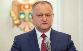 Igor Dodon va prezenta un raport privind activitatea în cei doi ani ai mandatului prezidențial