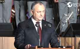 Dodon Ideal ar fi fost ca Președinția să fie reparată de cei care au distruso