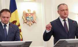 Reacţia lui Dodon la ameninţările lui Candu în adresa sa