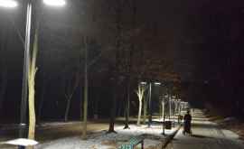 Parcul Valea Trandafirilor mai luminos pe timp de noapte FOTO