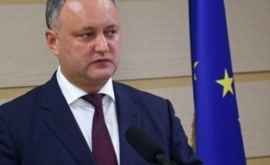 Astăzi începe campania electorală Dodon a adresat un mesaj populației