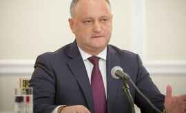 Igor Dodon spune cînd va convoca prima ședință a noului Parlament