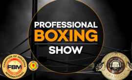 PROFESSIONAL BOXING SHOW Secretele boxerilor moldoveni și momentelecheie VIDEO