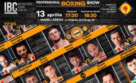 A fost publicată harta luptelor la PROFESSIONAL BOXING SHOW INFOGRAFICĂ VIDEO