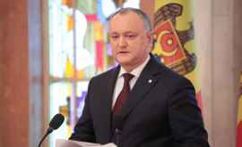 Igor Dodon a adresat un mesaj cetățenilor țării