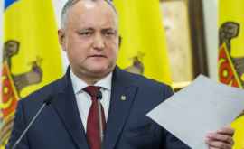 Igor Dodon Ceea ce a fost în trecut nu va mai fi Sa terminat