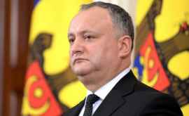 Dodon a salutat sprijinul oferit de UE noului Parlament și Guvern