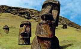 Știaţi ce se ascunde sub capetele idolilor de pe Insula Paștelui FOTO