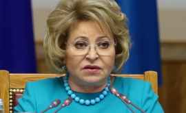 Matvienko Rusia cointeresată ca Moldova să se dezvolte