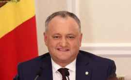 Igor Dodon anunță cînd va pleca în SUA