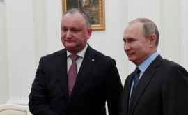 Dodon pregătește un cadou pentru ziua lui Putin O săl felicite personal la Așhabad