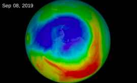 Gaura de ozon sa micșorat pînă la dimensiuni record
