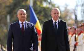 Dodon pleacă întro vizită de lucru în Turcia la invitaţia lui Erdogan