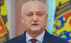 De Sfîntul Nicolae Igor Dodon a adresat un mesaj de felicitare