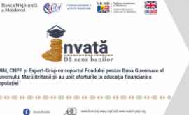 BNM și CNPF șiau unit eforturile în educația financiară a populației