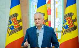 Igor Dodon a propus moratoriu asupra tuturor disputelor politice pe perioada de pandemie