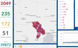 A fost lansată versiunea rusă a platformei cu cele mai recente date despre COVID19