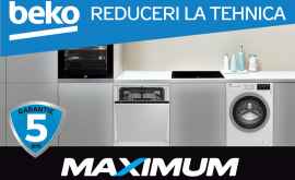 Maximum anunță reduceri deosebite la electrocasnicele BEKO