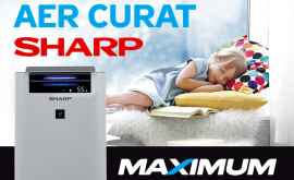 Maximum Sharp tehnologia aerului perfect curat